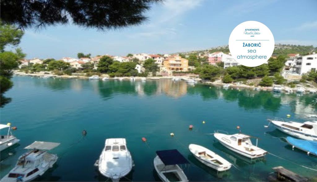 Charming Seaside Apartments Noa & Jakov, Zaboric Sibenik Екстериор снимка