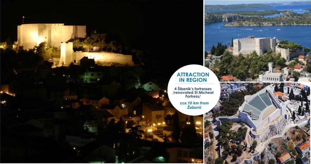 Charming Seaside Apartments Noa & Jakov, Zaboric Sibenik Екстериор снимка