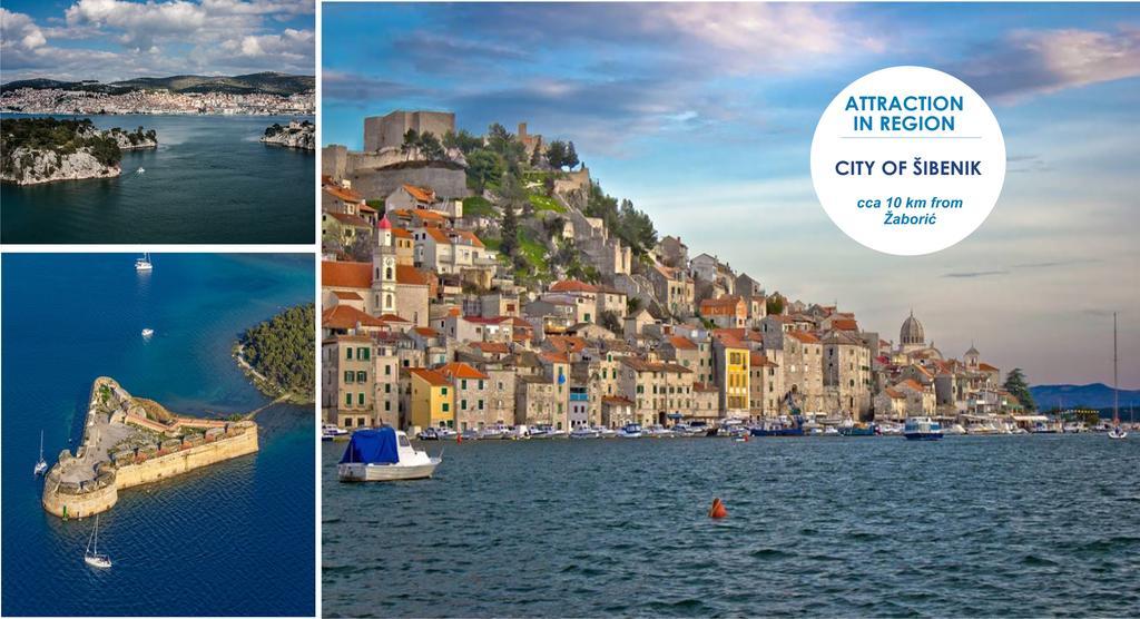 Charming Seaside Apartments Noa & Jakov, Zaboric Sibenik Екстериор снимка